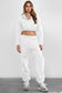Fleece Lounge High Waist Sweatpants With Pockets