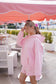 Light Pink Polka Dot Hoodie