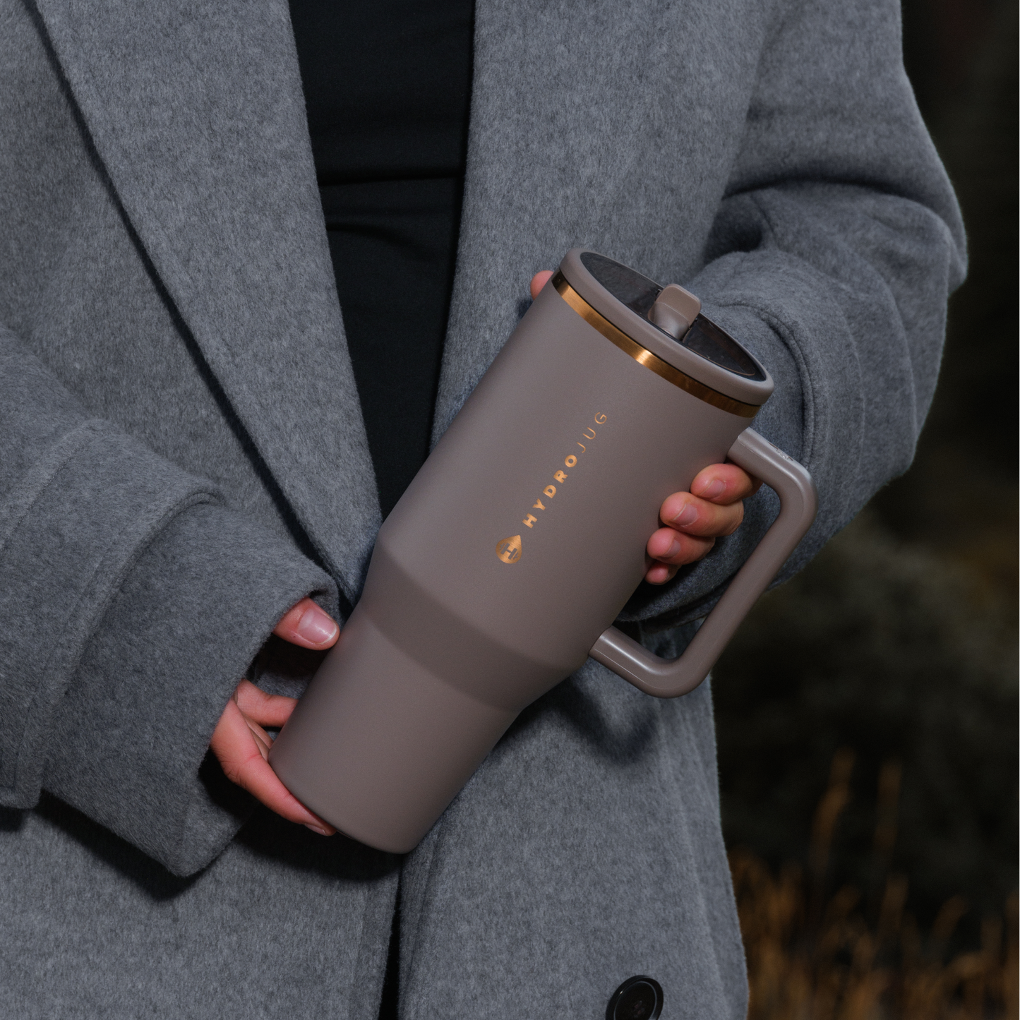 Clay HydroJug 32 oz Traveler Tumbler