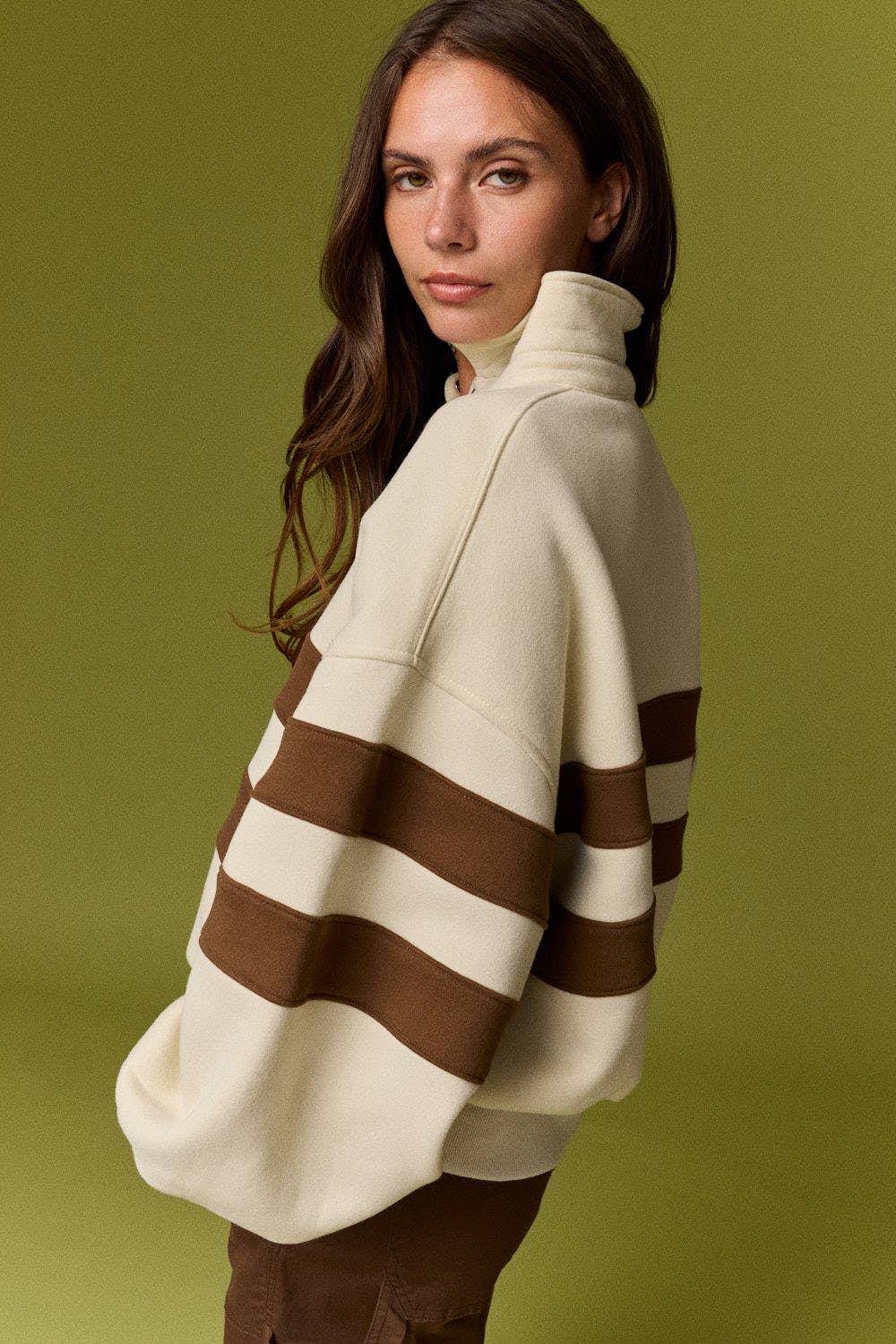 The Lottie Stripe Rugby Pullover