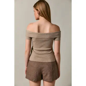 Off The Shoulder Sweater