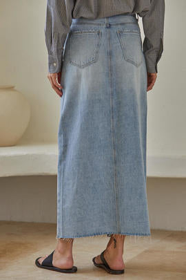 The Kenna Denim Skirt