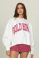 Gold Hinge Wide Arm Sweatshirt