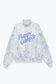 Blue Camo Mockneck Sweatshirt