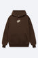 Puff Series Hoodie Chestnut Brown