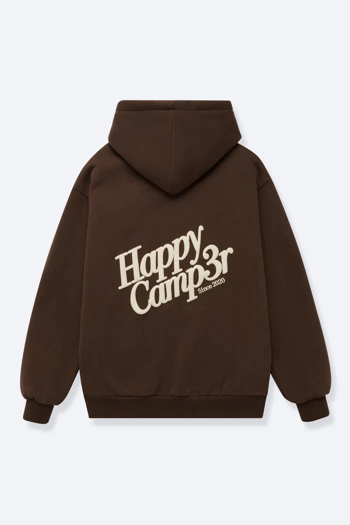 Puff Series Hoodie Chestnut Brown