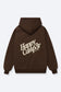 Puff Series Hoodie Chestnut Brown
