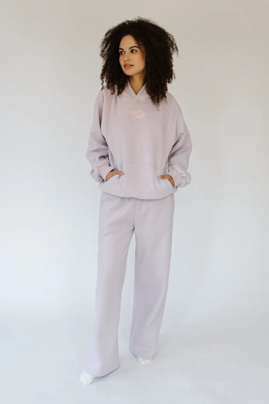 Happy Camp3r Lilac Puff Hoodie