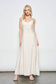 Ivory dress with Lace Detail