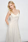 Ivory dress with Lace Detail