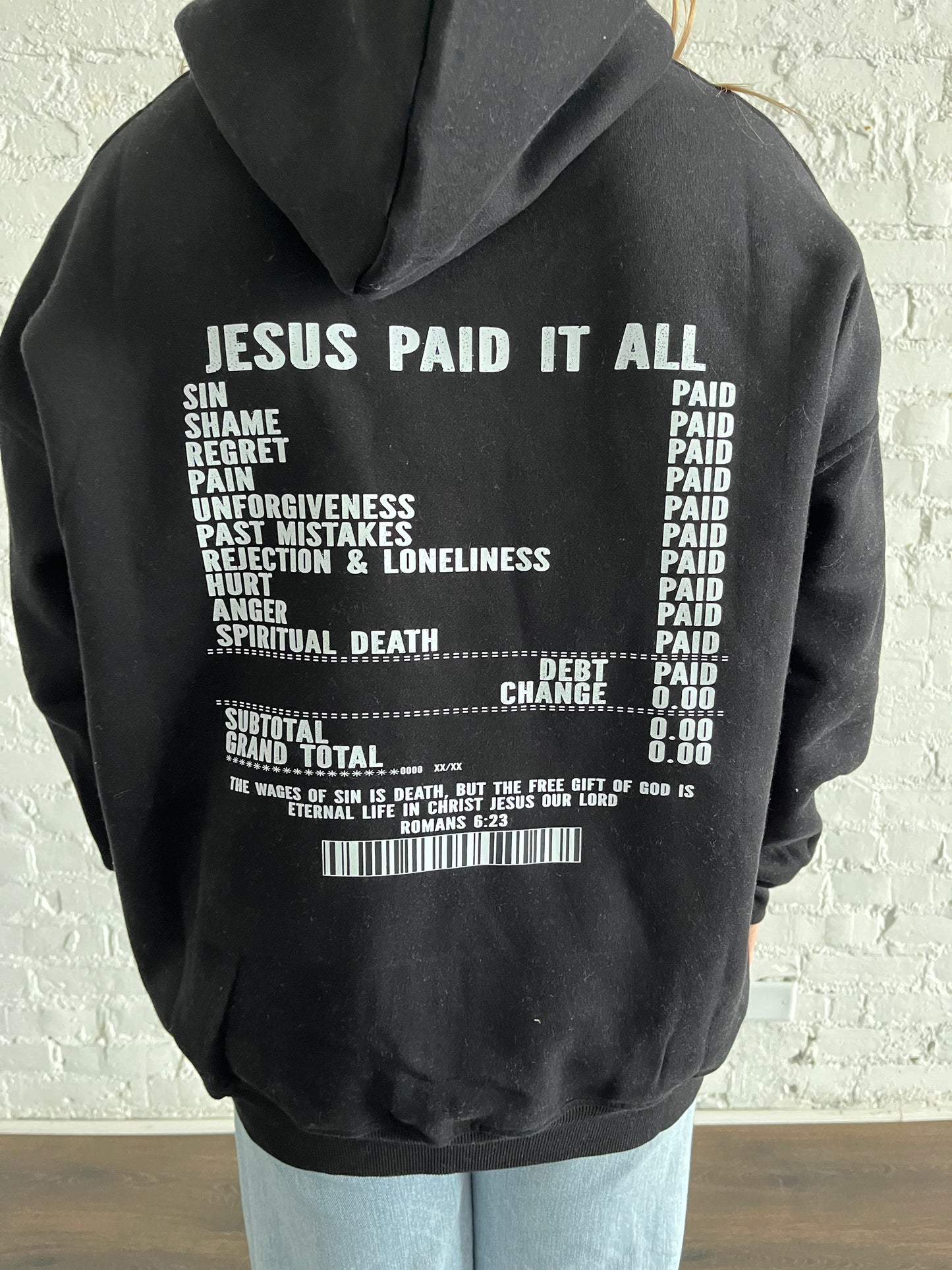 Jesus Paid The Price Hoodie