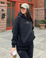 Puff Series Hoodie-Black