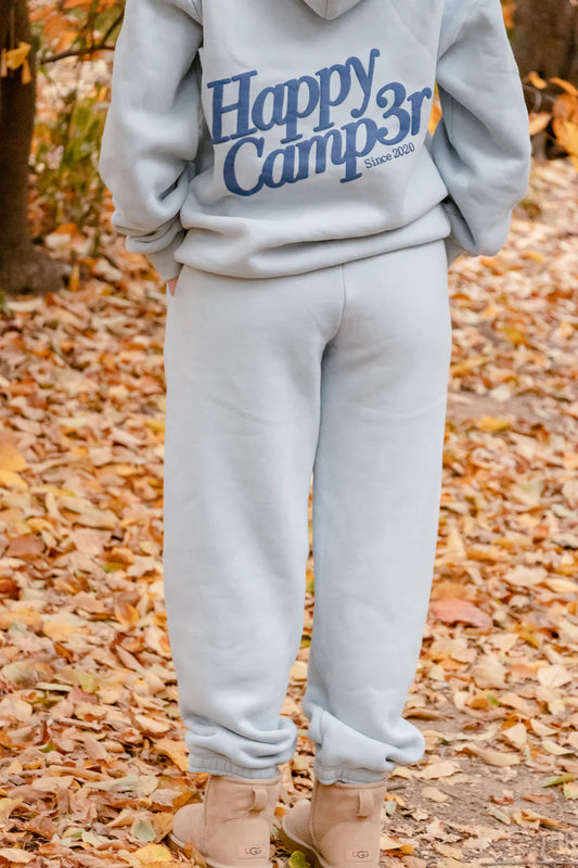 Snowflake Blue Puff Series Sweatpants