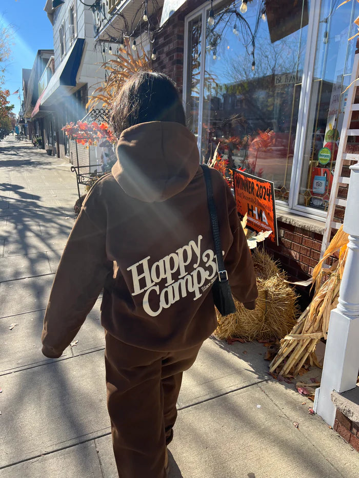 Puff Series Hoodie Chestnut Brown