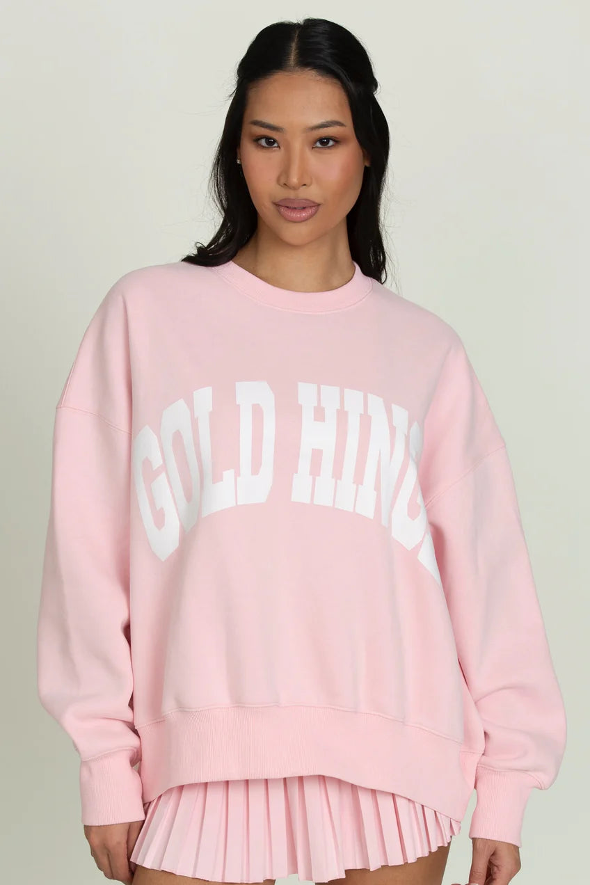 Gold Hinge Wide Arm Sweatshirt