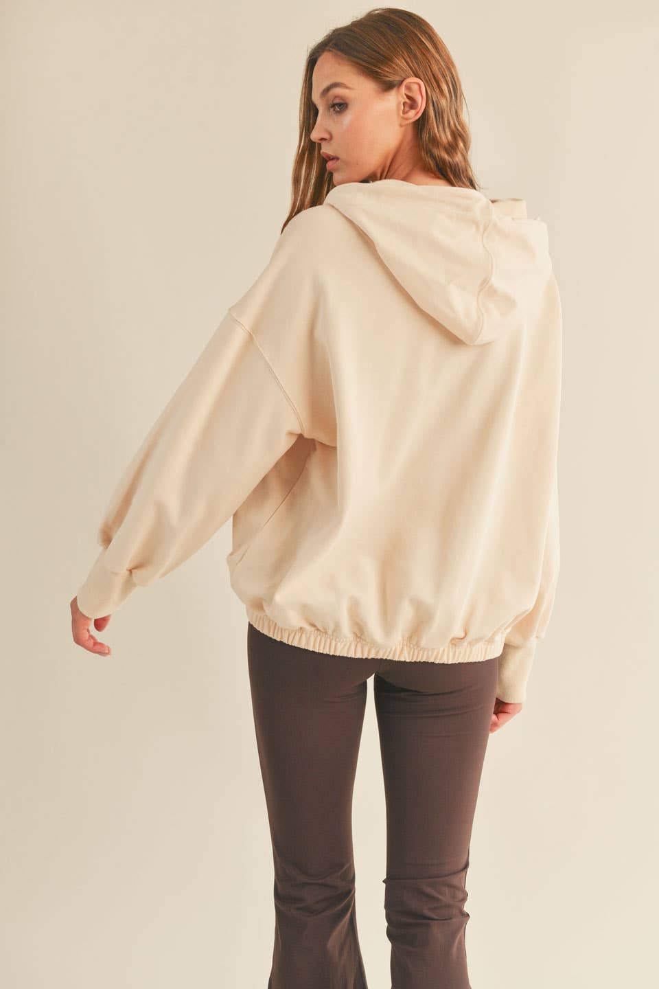 The Kaylee Cream Essential Pullover