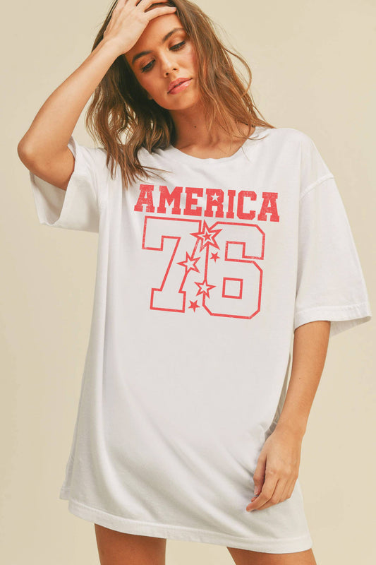 America Star Graphic Tee