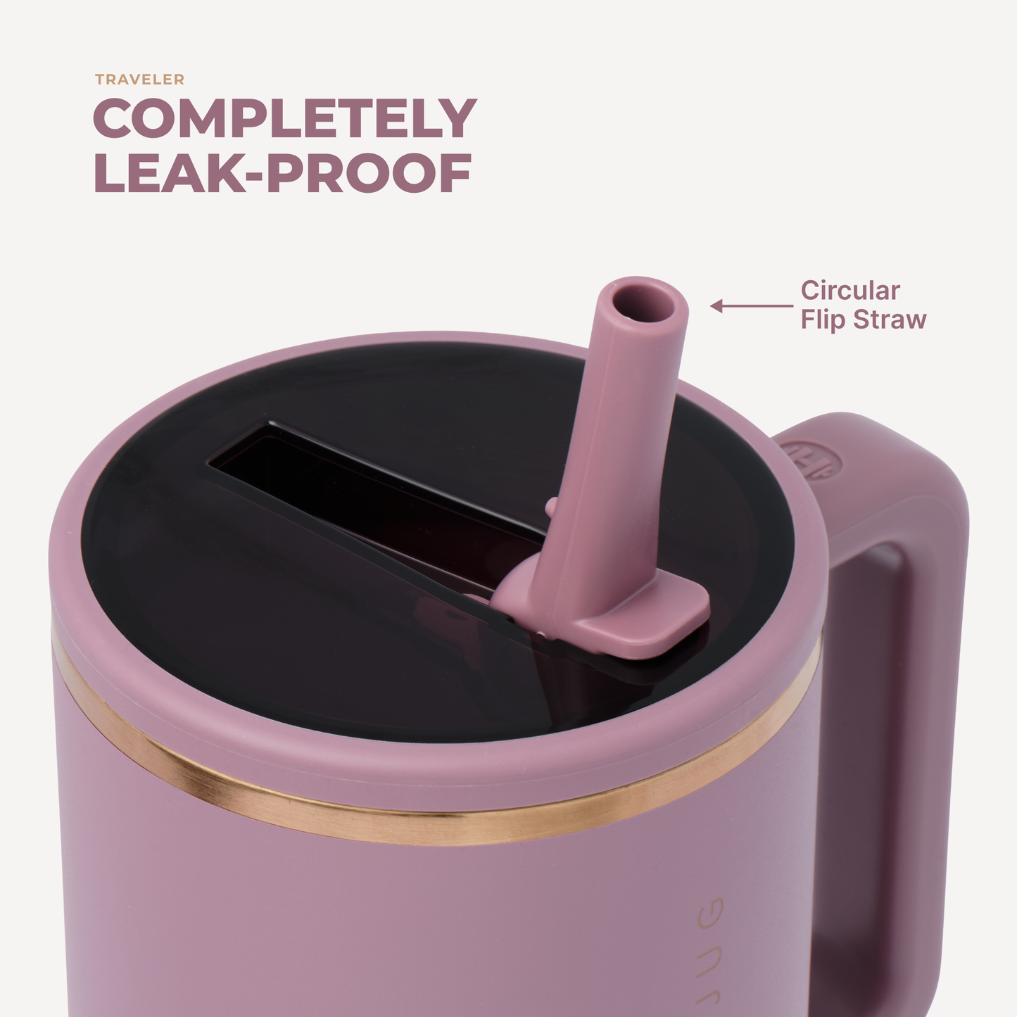 Rosewood HydroJug 32 oz Traveler Tumbler