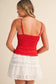 Red Cami Top