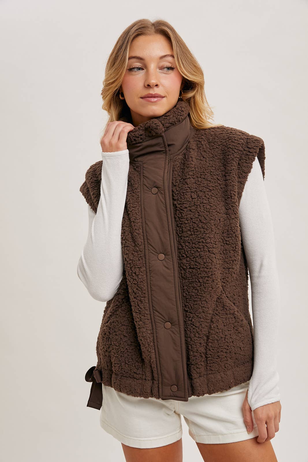 Fleece Sherpa Vest