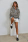 The Miley Sherpa Striped Half Zip Pullover