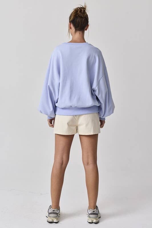 The Aubrey Washed Oversized Top