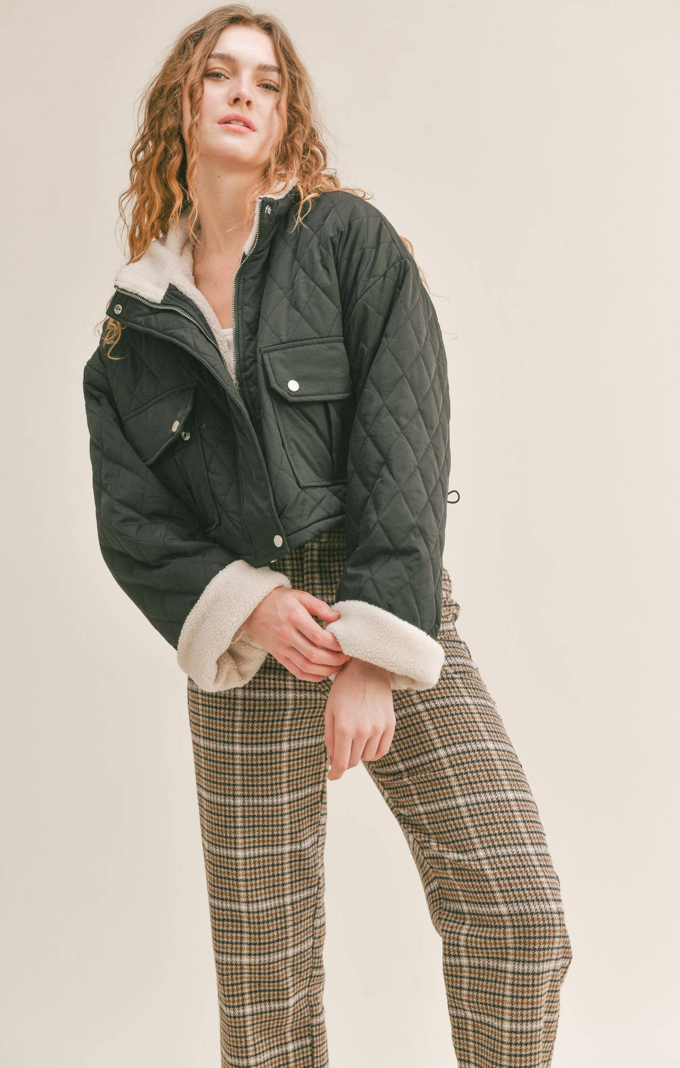 The Ashlynn  Quilted Jacket