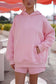 Light Pink Polka Dot Hoodie