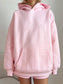 Light Pink Polka Dot Hoodie