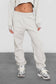 Fleece Lounge High Waist Sweatpants With Pockets