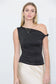 Asymmetrical Off the Shoulder Top