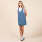 The Aspen Denim Overall Dress