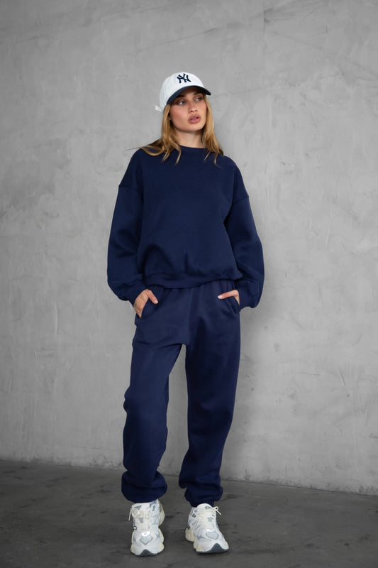 Fleece Varsity Crewneck
