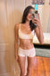 Butter Me Up Lace Boyshort ~ Biscotti
