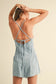 Denim Romper