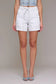 White Denim Shorts