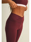 High Waist Crossover Leggings