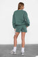 Fleece Crew Neck Lounge Pullover Sweatshirt