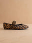 The Soho Leopard Ballet Fall Flat with Buckle