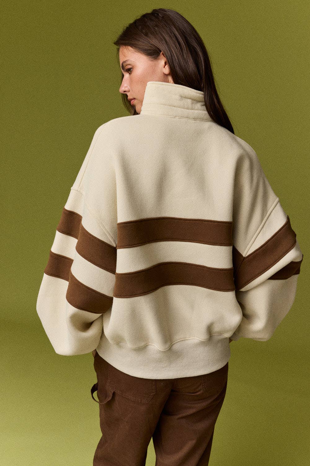 The Lottie Stripe Rugby Pullover