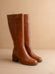 The Harriet Brown Tall Riding Fall Boot