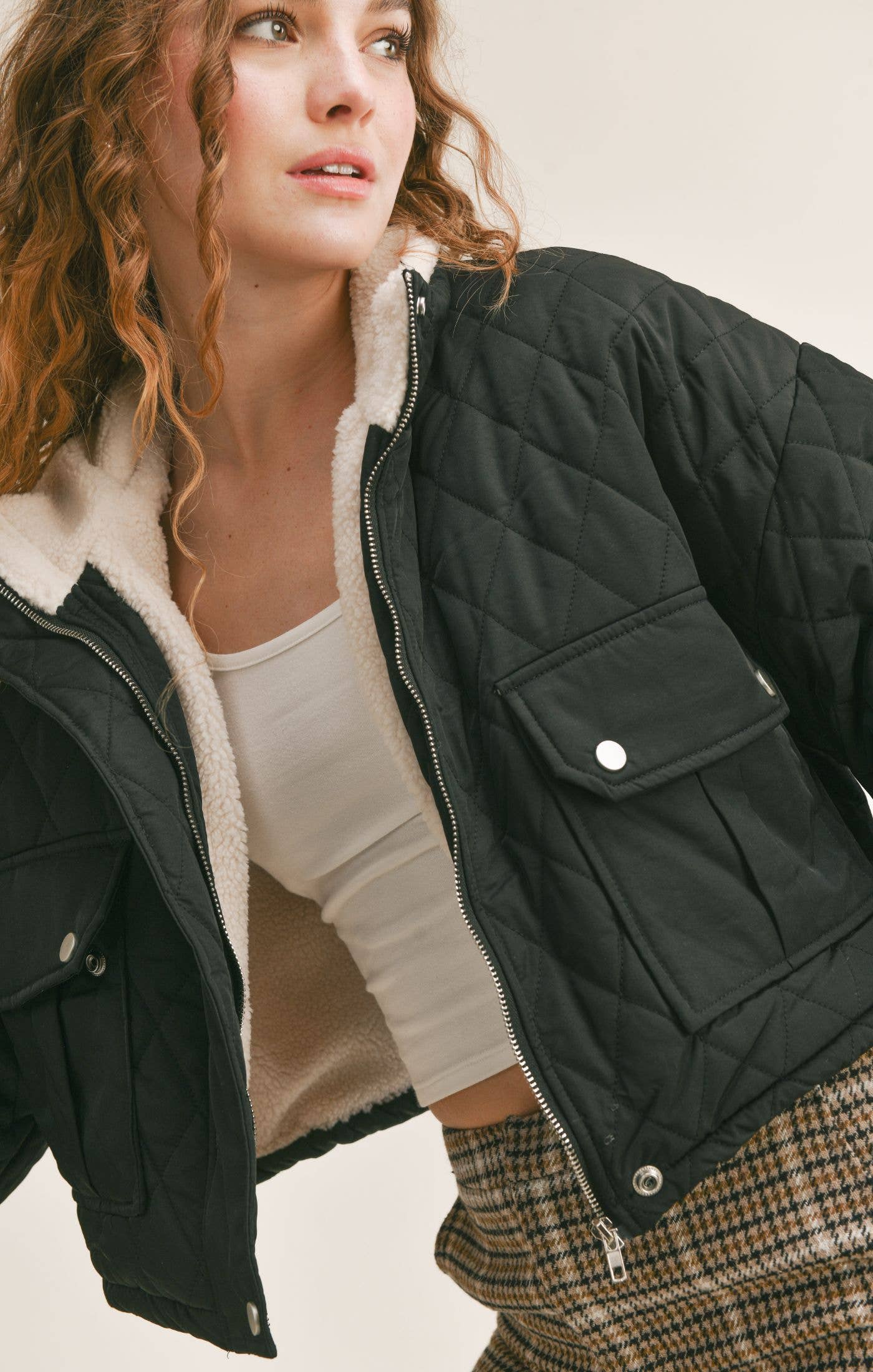 The Ashlynn  Quilted Jacket