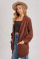 Chunk Cable Knit Cardigan