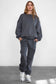 Fleece Lounge High Waist Sweatpants With Pockets