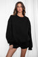Fleece Crew Neck Lounge Pullover Sweatshirt