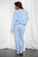 Fleece Crew Neck Lounge Pullover Sweatshirt