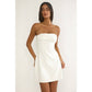 Sweetheart Neck Mini Dress