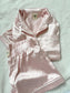 Champagne Pink Satin Sleep Set