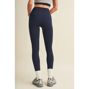 High Waist Crossover Leggings