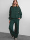 Forest Green Wide Leg Sweats
